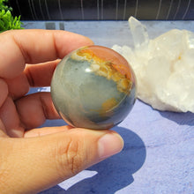 Load image into Gallery viewer, Polychrome Jasper Sphere "C"