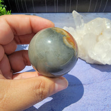 Load image into Gallery viewer, Polychrome Jasper Sphere "C"