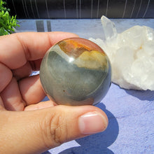 Load image into Gallery viewer, Polychrome Jasper Sphere "C"