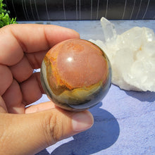 Load image into Gallery viewer, Polychrome Jasper Sphere "C"