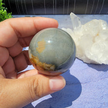 Load image into Gallery viewer, Polychrome Jasper Sphere "C"