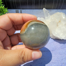 Load image into Gallery viewer, Polychrome Jasper Sphere "C"