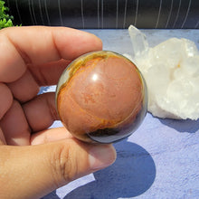 Load image into Gallery viewer, Polychrome Jasper Sphere "C"