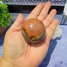 Load image into Gallery viewer, Polychrome Jasper Sphere "C"
