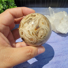 Load image into Gallery viewer, Amber Calcite Sphere "B"
