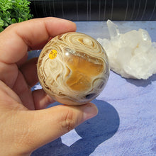 Load image into Gallery viewer, Amber Calcite Sphere "B"