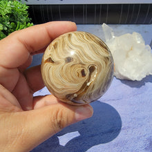 Load image into Gallery viewer, Amber Calcite Sphere "B"