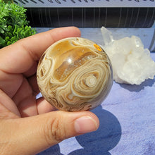 Load image into Gallery viewer, Amber Calcite Sphere "B"