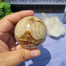 Load image into Gallery viewer, Amber Calcite Sphere "B"