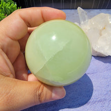 Load image into Gallery viewer, Pistachio Calcite Sphere "A"