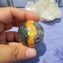 Load image into Gallery viewer, Bumblebee Jasper Sphere "A"