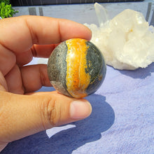 Load image into Gallery viewer, Bumblebee Jasper Sphere "A"