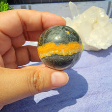 Load image into Gallery viewer, Bumblebee Jasper Sphere "A"