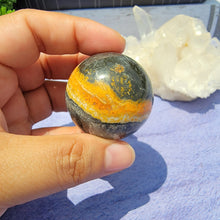 Load image into Gallery viewer, Bumblebee Jasper Sphere "A"