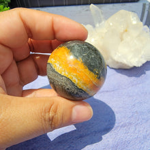 Load image into Gallery viewer, Bumblebee Jasper Sphere "A"
