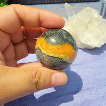 Load image into Gallery viewer, Bumblebee Jasper Sphere "A"
