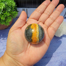 Load image into Gallery viewer, Bumblebee Jasper Sphere "A"