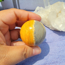 Load image into Gallery viewer, Bumblebee Jasper Sphere "H"