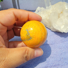Load image into Gallery viewer, Bumblebee Jasper Sphere "H"