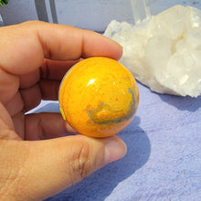Load image into Gallery viewer, Bumblebee Jasper Sphere "H"