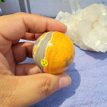 Load image into Gallery viewer, Bumblebee Jasper Sphere "H"