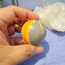 Load image into Gallery viewer, Bumblebee Jasper Sphere "H"