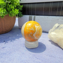 Load image into Gallery viewer, Bumblebee Jasper Sphere "I"