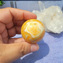 Load image into Gallery viewer, Bumblebee Jasper Sphere "I"