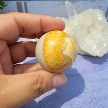 Load image into Gallery viewer, Bumblebee Jasper Sphere "I"