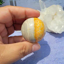 Load image into Gallery viewer, Bumblebee Jasper Sphere "I"
