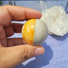 Load image into Gallery viewer, Bumblebee Jasper Sphere "I"