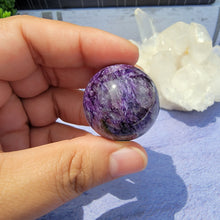 Load image into Gallery viewer, Charoite Sphere "B"