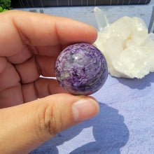 Load image into Gallery viewer, Charoite Sphere "B"