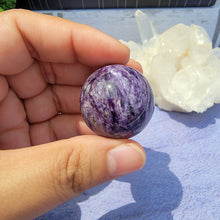 Load image into Gallery viewer, Charoite Sphere "B"