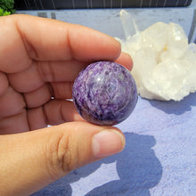 Load image into Gallery viewer, Charoite Sphere "B"