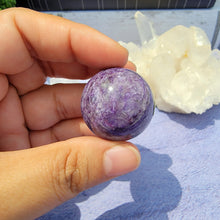 Load image into Gallery viewer, Charoite Sphere "B"
