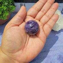 Load image into Gallery viewer, Charoite Sphere "B"
