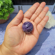 Load image into Gallery viewer, Charoite Sphere "B"