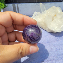 Load image into Gallery viewer, Charoite Sphere "A"