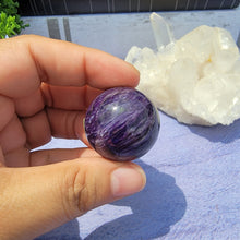 Load image into Gallery viewer, Charoite Sphere "A"