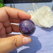 Load image into Gallery viewer, Charoite Sphere "A"