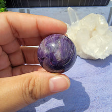 Load image into Gallery viewer, Charoite Sphere "A"