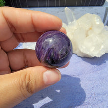 Load image into Gallery viewer, Charoite Sphere "A"