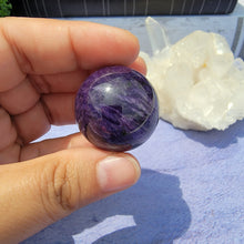 Load image into Gallery viewer, Charoite Sphere "A"
