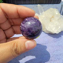 Load image into Gallery viewer, Charoite Sphere "A"