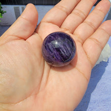 Load image into Gallery viewer, Charoite Sphere "A"