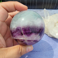 Load image into Gallery viewer, Fluorite Sphere "B"