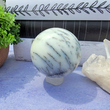 Load image into Gallery viewer, Dendritic Agate Sphere "B"