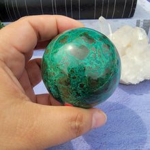 Load image into Gallery viewer, Chrysocolla Sphere "D"