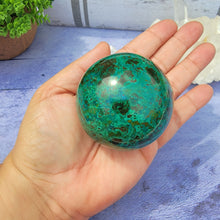 Load image into Gallery viewer, Chrysocolla Sphere "D"